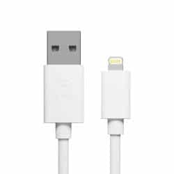 USB naar Lightning 8-pin kabel wit